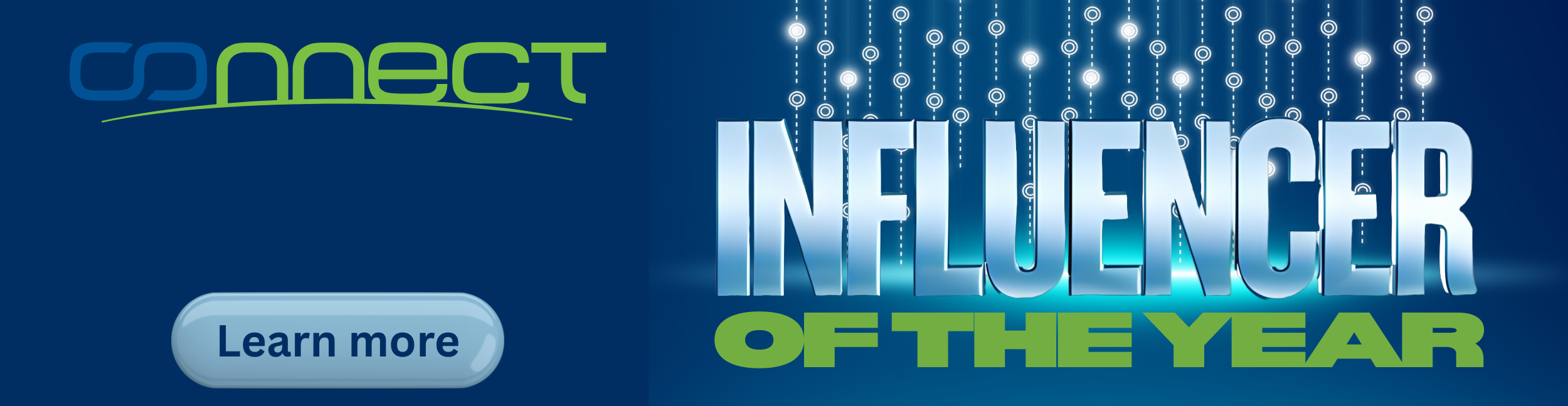 Influencer of the Year Banner